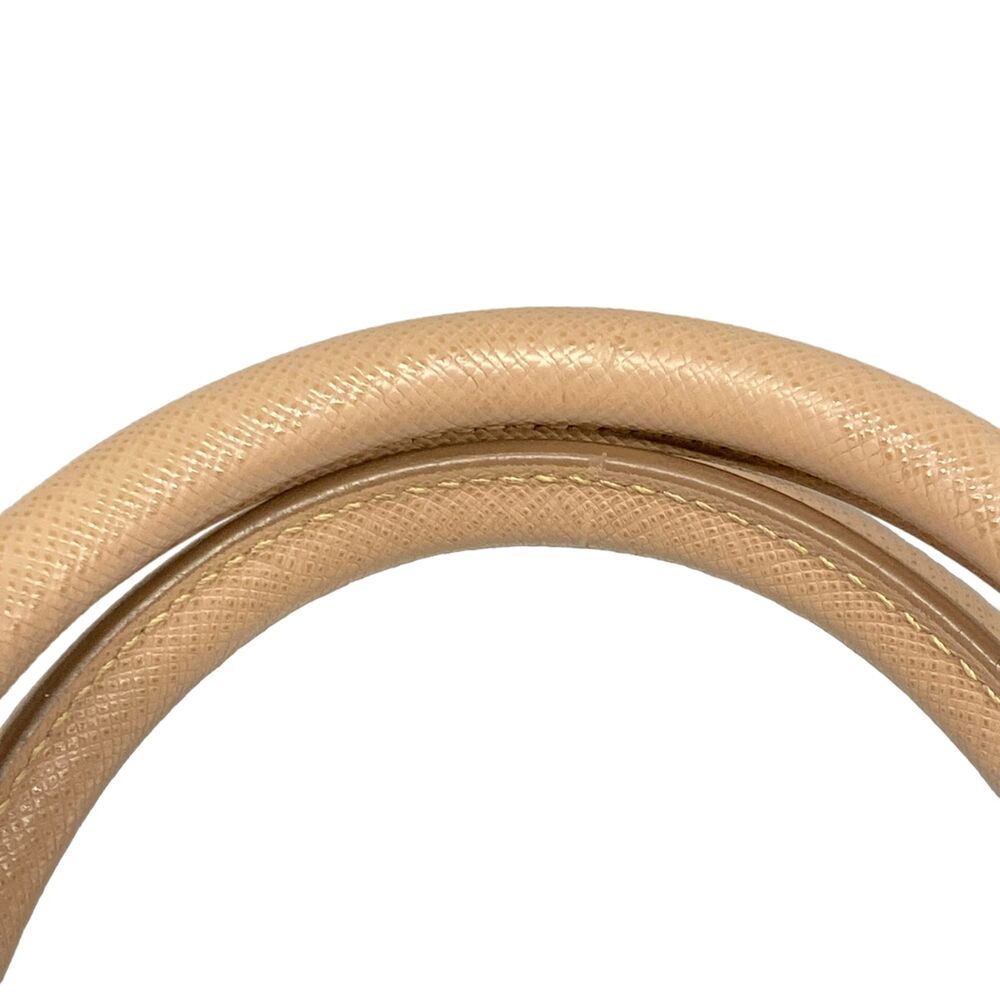 Prada Galleria Handbag Beige Gold - Picture 10 of 15